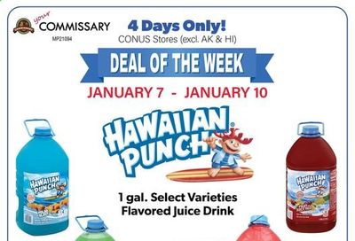 Commissary Weekly Ad Flyer January 7 to January 10