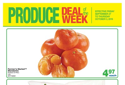 Wholesale Club (West) Produce Deal of the Week Flyer September 27 to October 3