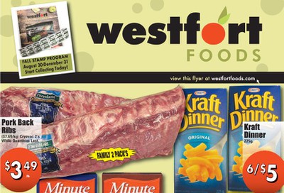 Westfort Foods Flyer September 27 to October 3