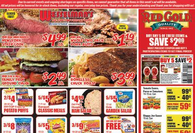 Wesselman's Weekly Ad Flyer January 10 to January 16, 2021