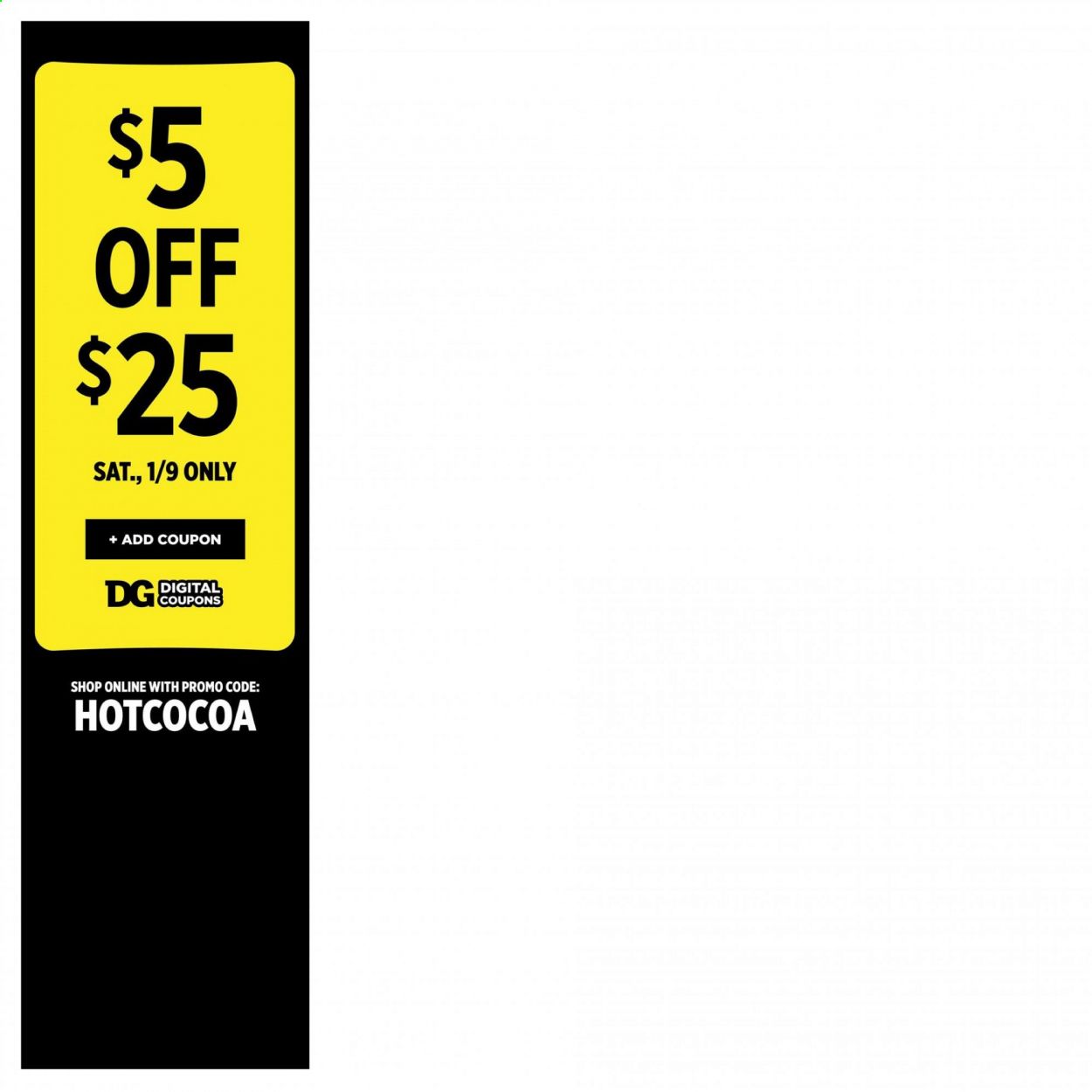Dollar General (TX) Weekly Ad Flyer January 10 to January 10