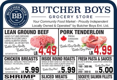 Butcher Boys Grocery Store Flyer January 8 to 14