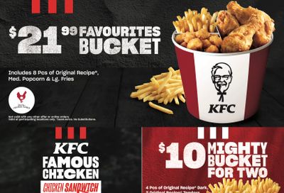 KFC Canada Coupons (SK-Lloydminster), until March 7, 2021