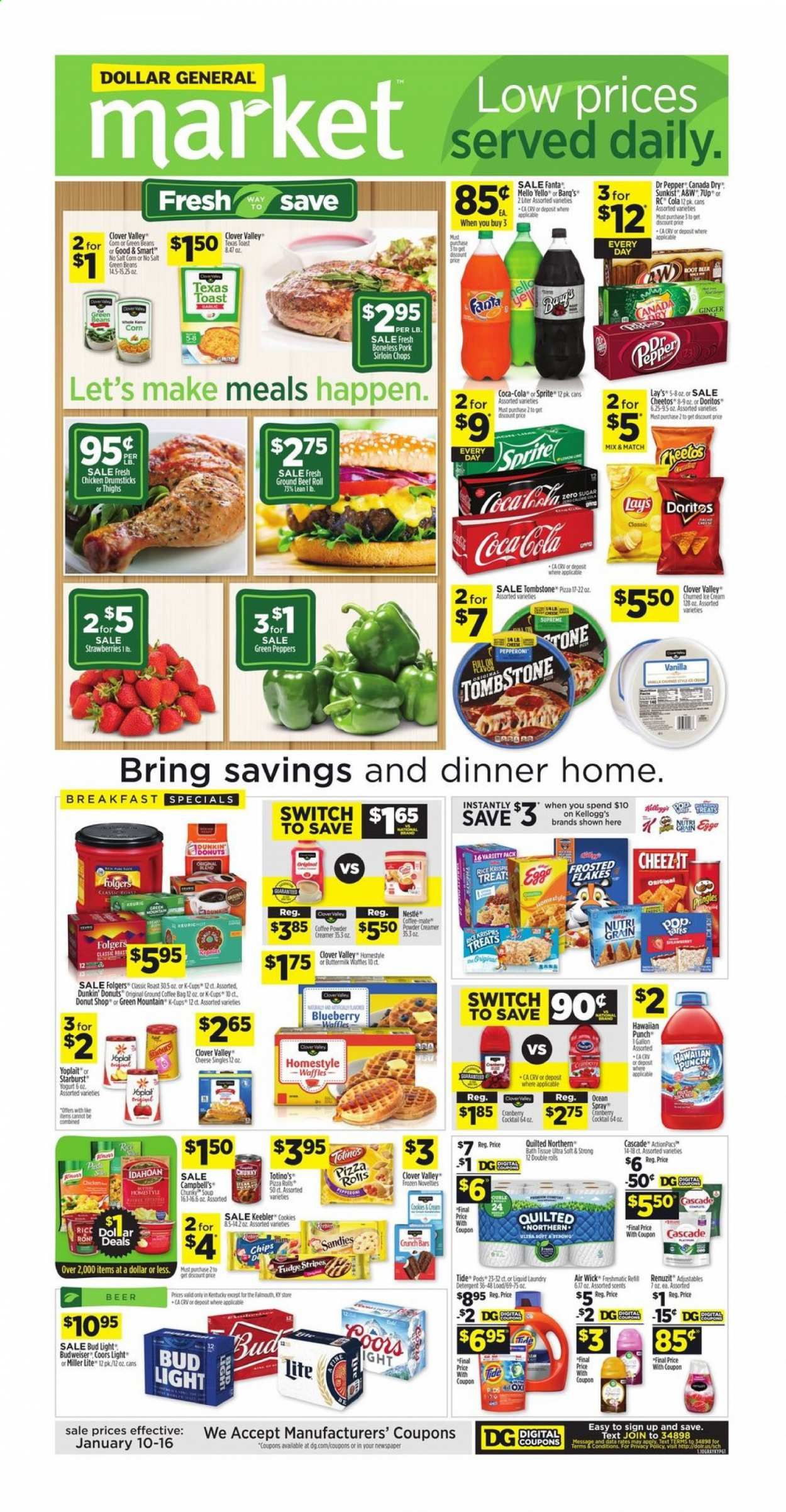 Dollar General (KY) Weekly Ad Flyer January 10 to January 16