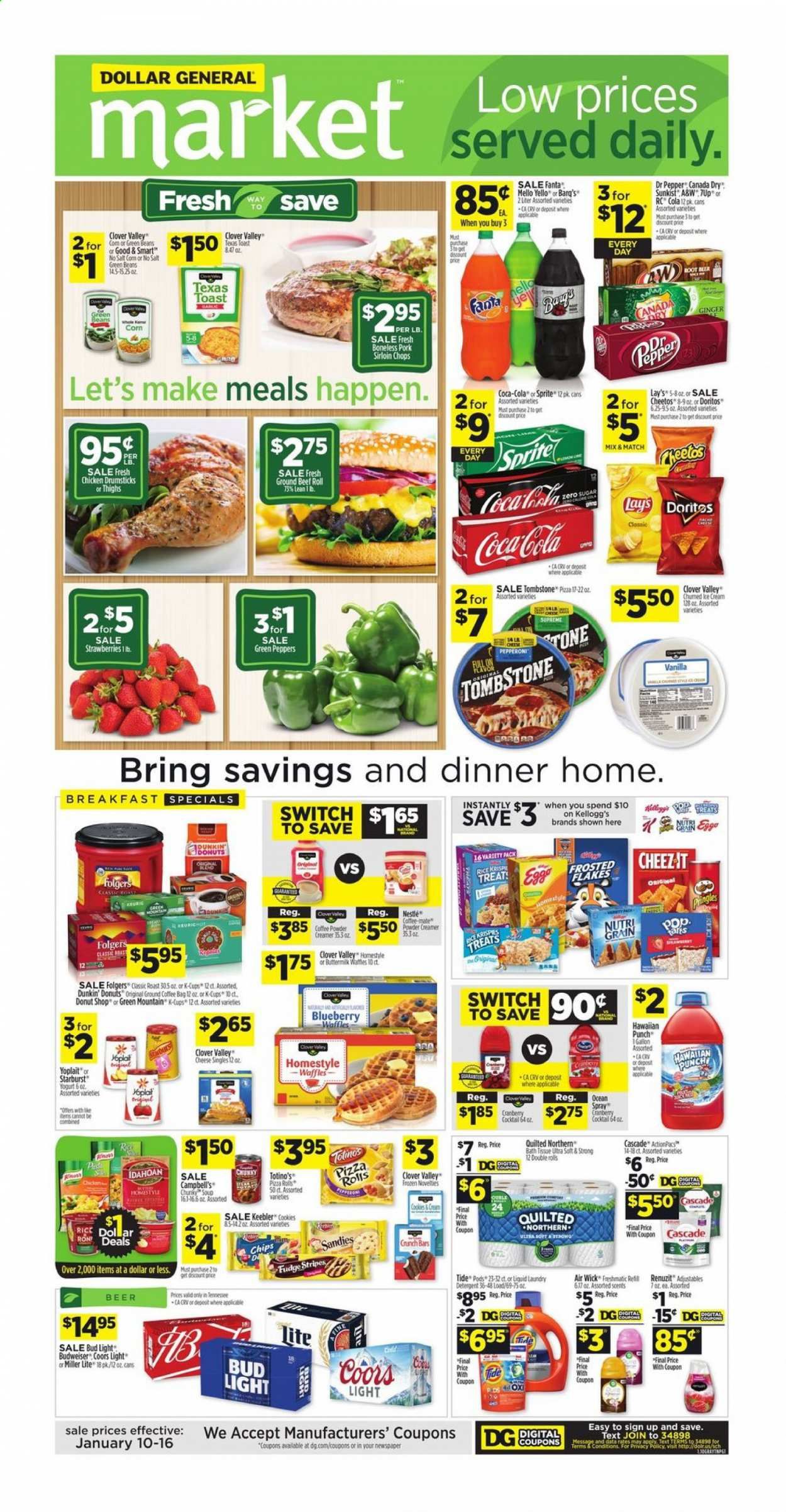 Dollar General (TN) Weekly Ad Flyer January 10 to January 16