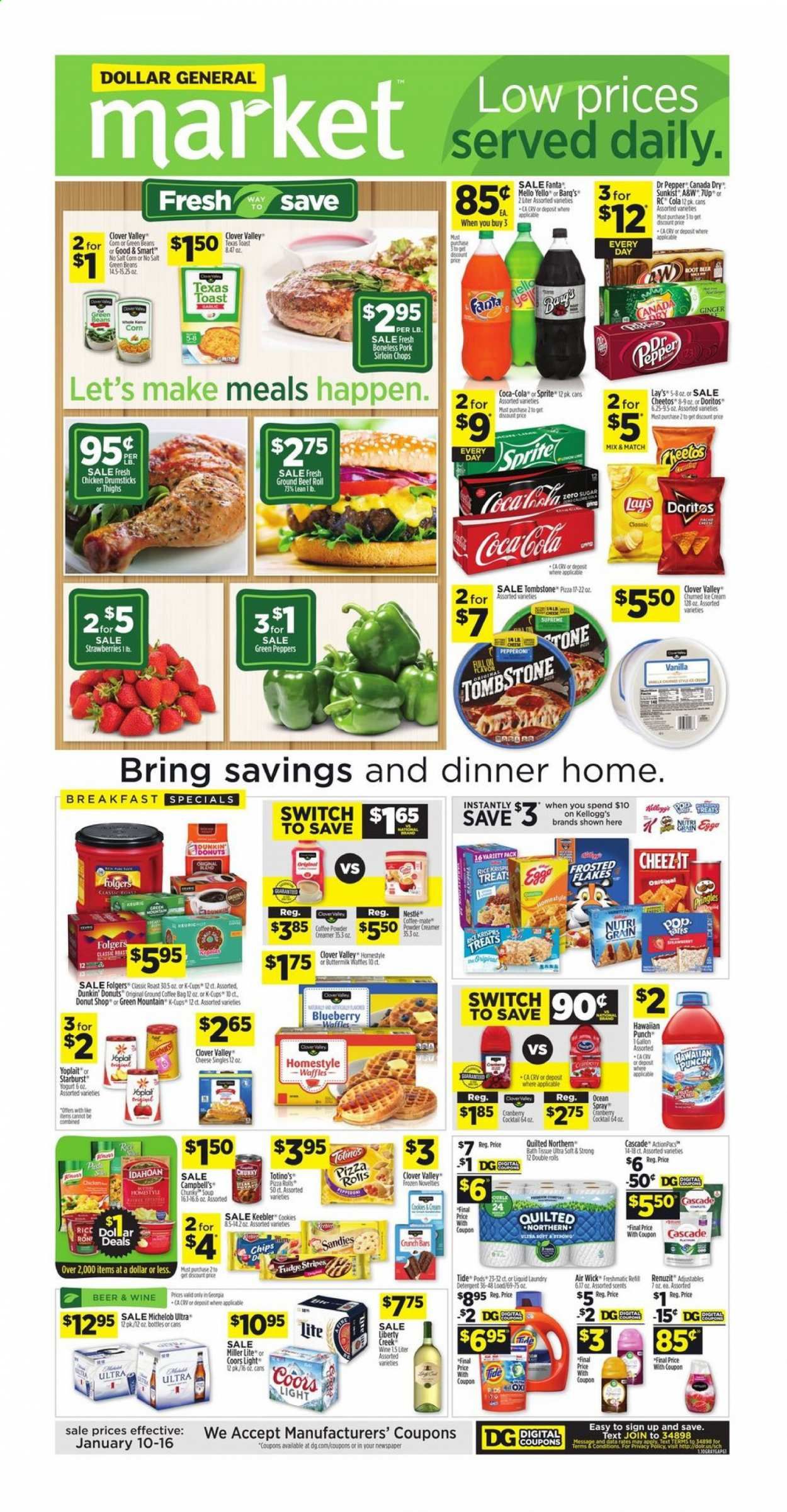 Dollar General (GA) Weekly Ad Flyer January 10 to January 16