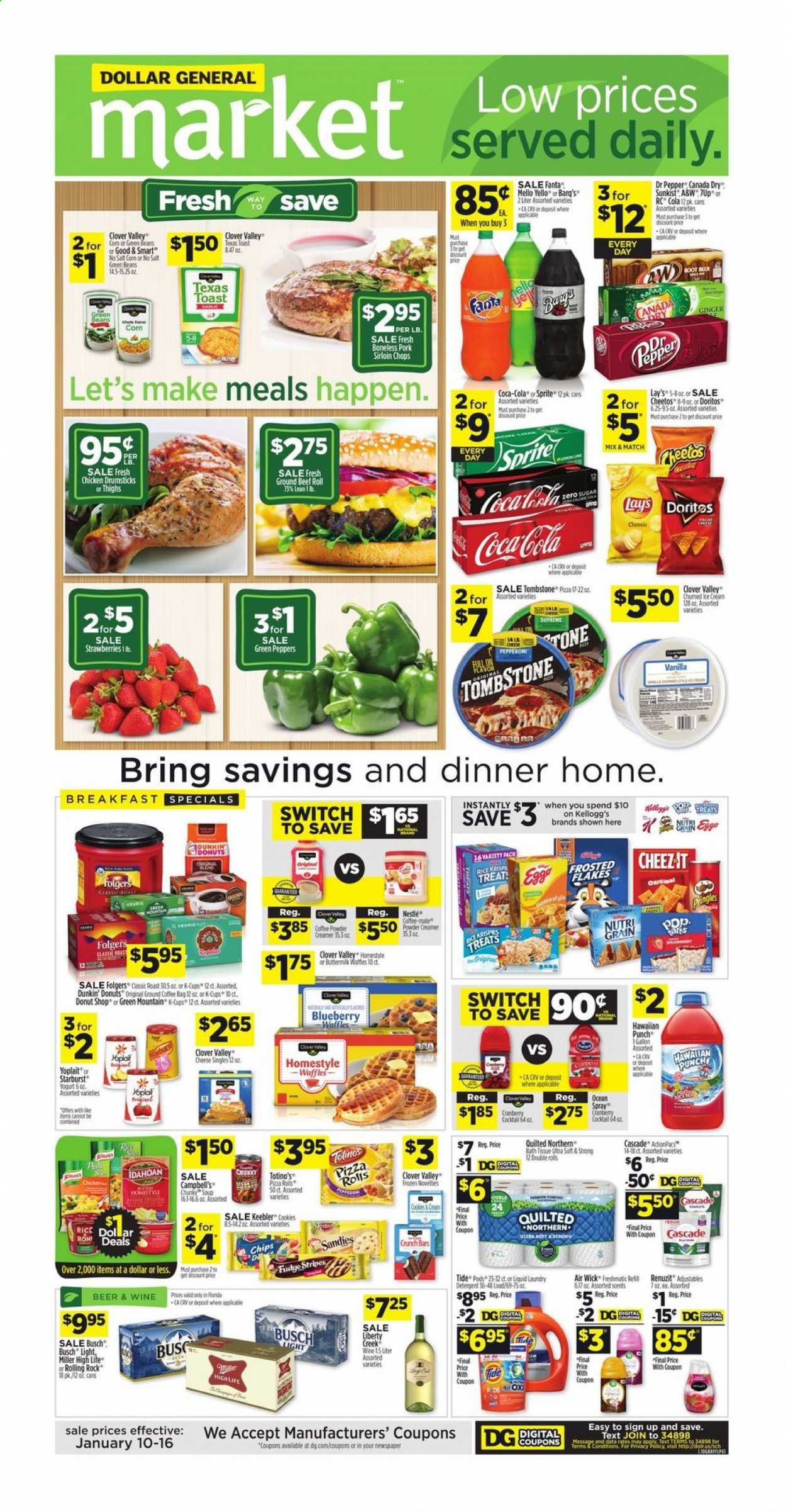 Dollar General (FL) Weekly Ad Flyer January 10 to January 16