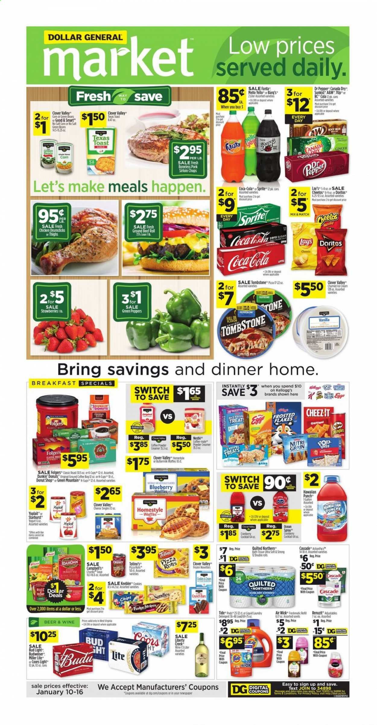 Dollar General (WV) Weekly Ad Flyer January 10 to January 16