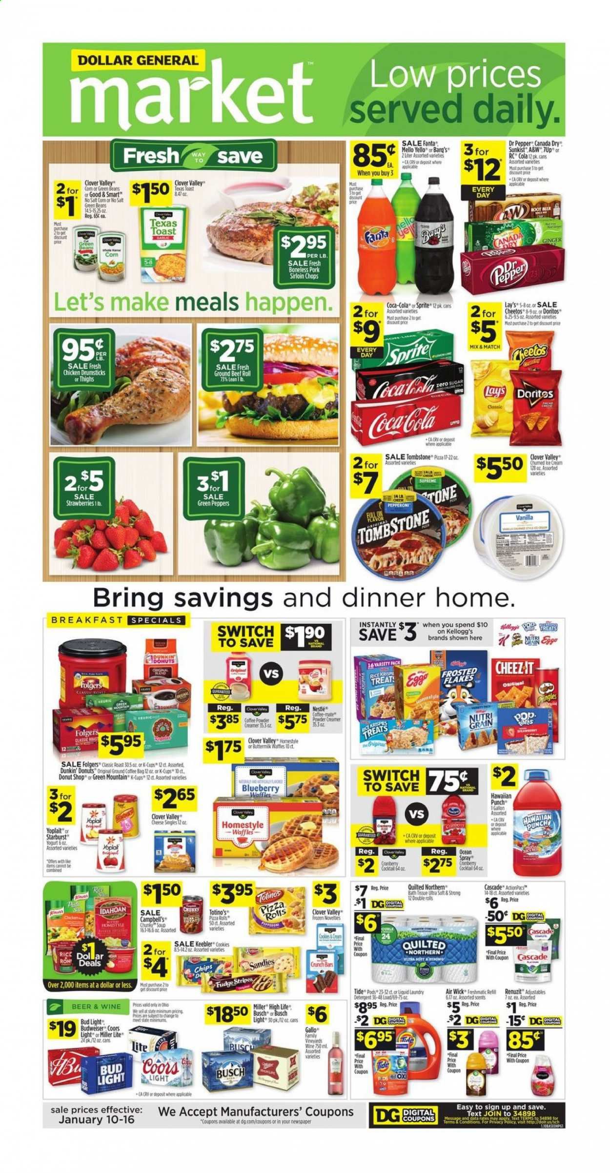 Dollar General (OH) Weekly Ad Flyer January 10 to January 16