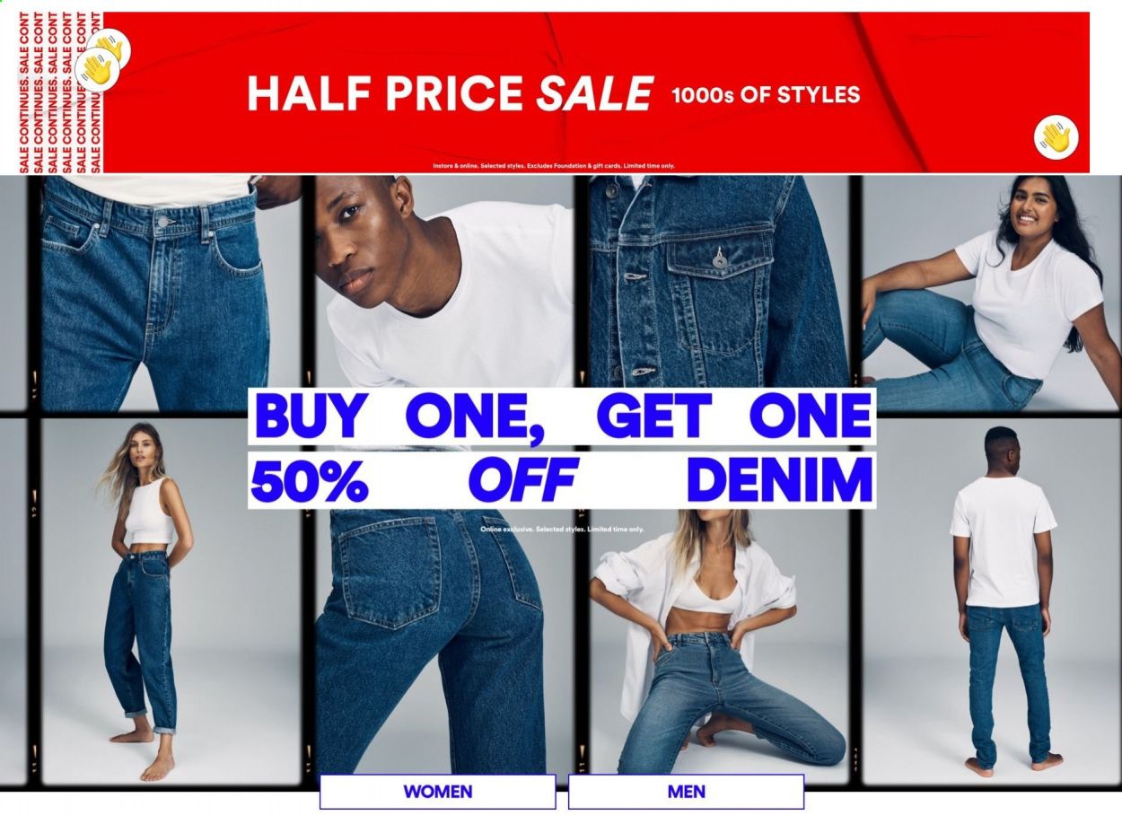 Cotton On Weekly Ad Flyer January 12 to January 19