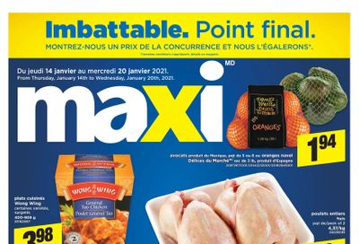 Maxi Flyer January 14 to 20