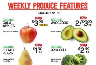 Pomme Natural Market Flyer January 12 to 18