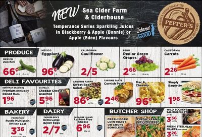 Pepper's Foods Flyer January 12 to 18