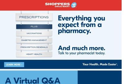 Shoppers Drug Mart (ON) Flyer January 16 to 21