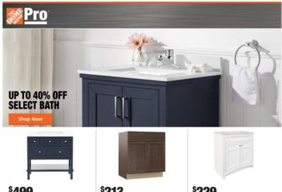 The Home Depot Weekly Ad Flyer January 11 to January 18