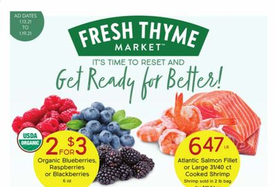 Fresh Thyme Weekly Ad Flyer January 13 to January 19