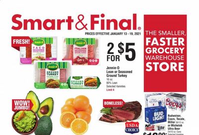 Smart & Final (AZ, CA, NV) Weekly Ad Flyer January 13 to January 19