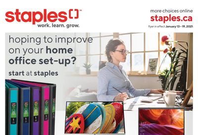 Staples Flyer January 13 to 19