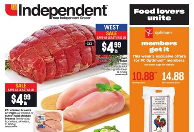 Independent Grocer (West) Flyer January 14 to 20