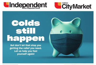 Independent Grocer (West) Cough and Cold Flyer January 14 to February 10