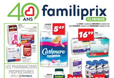 Familiprix Clinique Flyer January 14 to 20