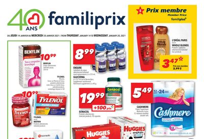 Familiprix Flyer January 14 to 20