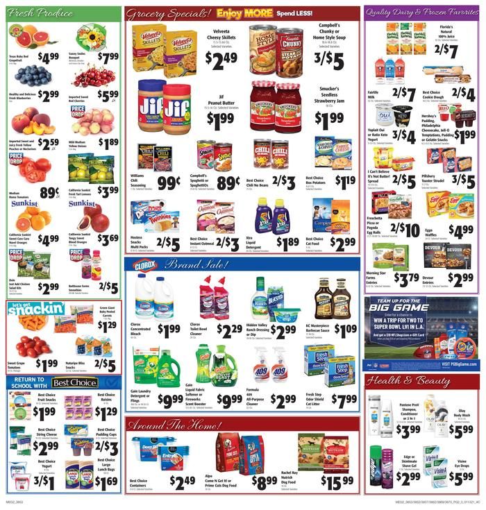 E.W. James & Sons Weekly Ad Flyer January 13 to January 19, 2021