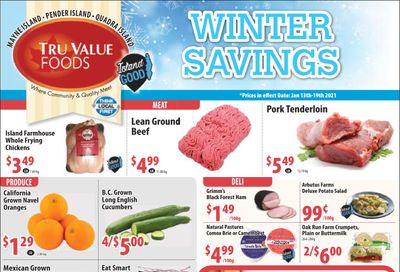 Tru Value Foods Flyer January 13 to 19