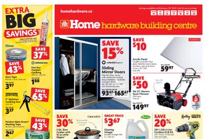 Home Hardware Building Centre (ON) Flyer January 14 to 20