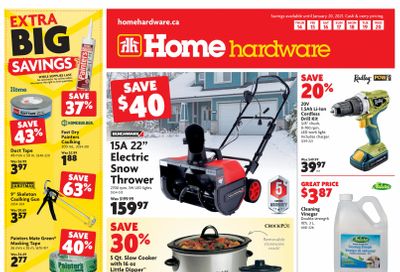 Home Hardware (Atlantic) Flyer January 14 to 20