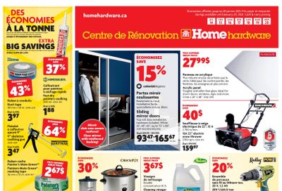 Home Hardware Building Centre (QC) Flyer January 14 to 20