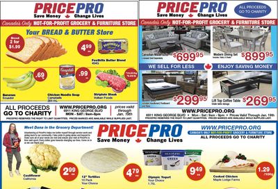Price Pro Flyer January 13 to 19