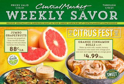 Central Market (TX) Weekly Ad Flyer January 13 to January 19