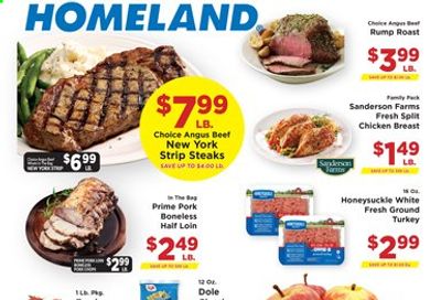 Homeland (OK, TX) Weekly Ad Flyer January 13 to January 19