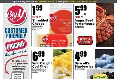 Big Y (MA) Weekly Ad Flyer January 14 to January 20