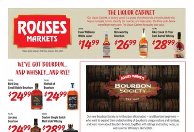 Rouses Markets (AL, LA, MS) Weekly Ad Flyer January 3 to January 31