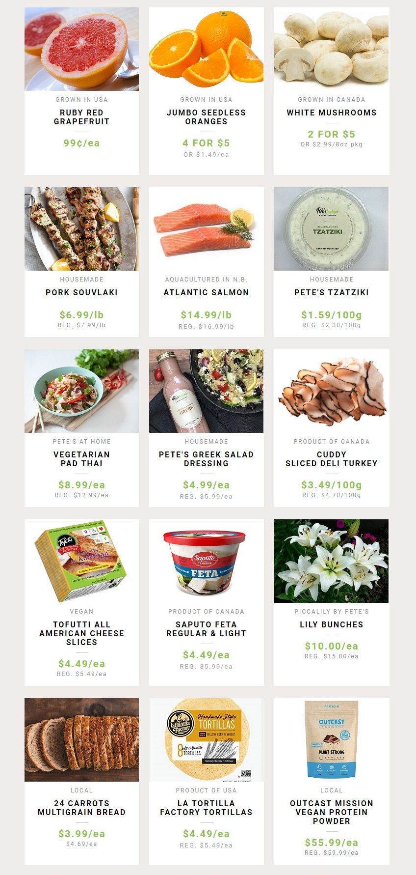 Pete's Fine Foods Flyer January 14 to 20