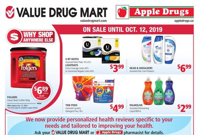 Value Drug Mart Flyer September 29 to October 12