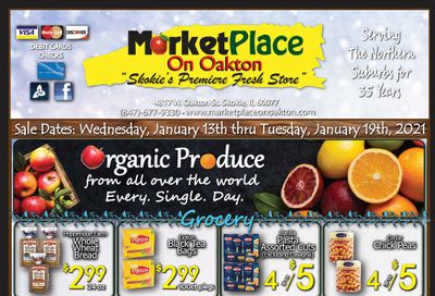 Marketplace On Oakton Weekly Ad Flyer January 13 to January 19, 2021