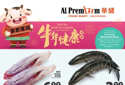 Al Premium Food Mart (McCowan) Flyer January 14 to 20