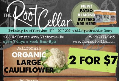 The Root Cellar Flyer January 14 to 20