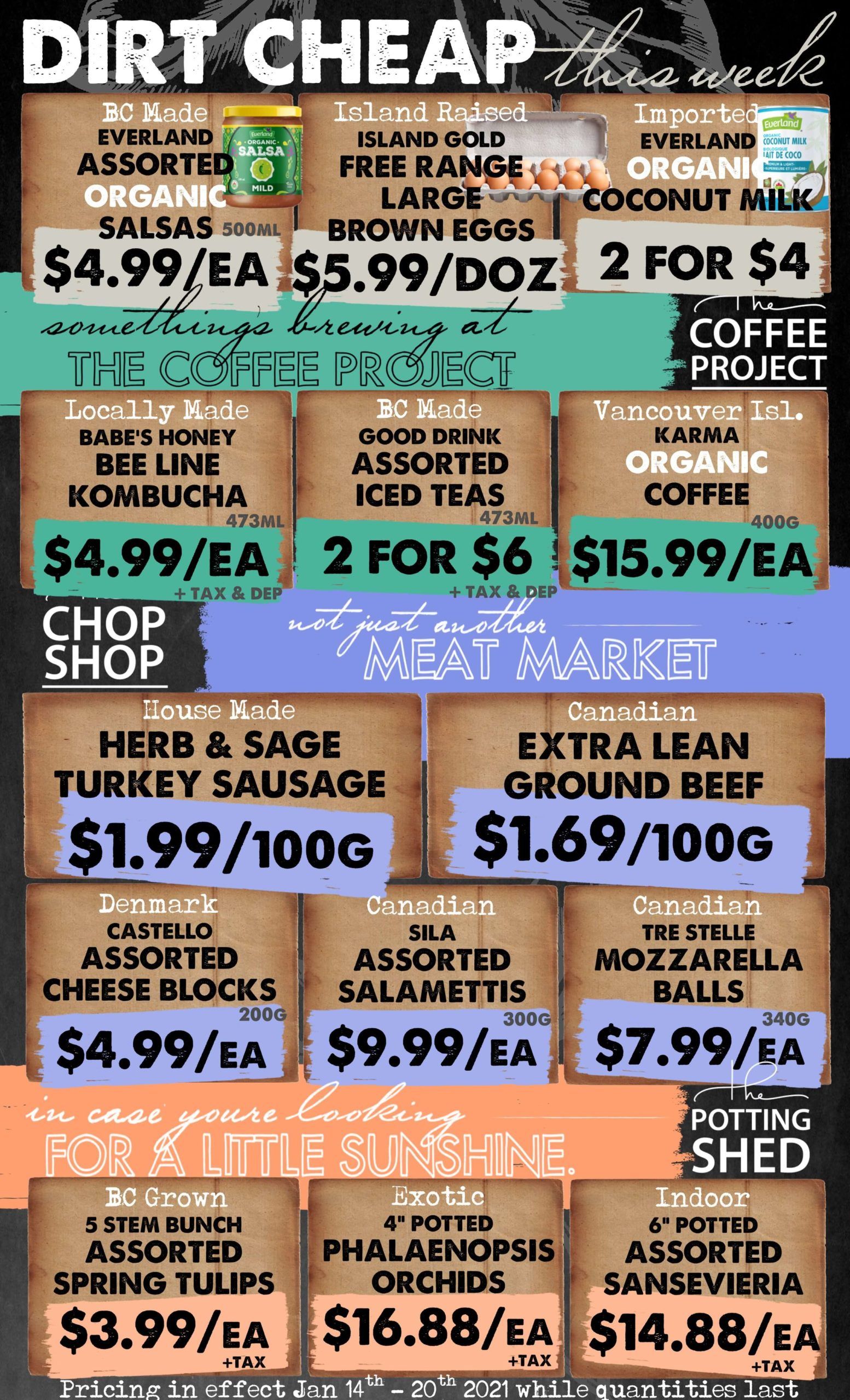 The Root Cellar Flyer January 14 to 20