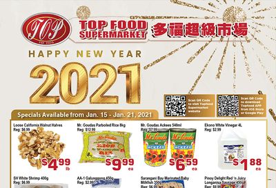 Top Food Supermarket Flyer January 15 to 21
