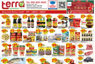 Terra Foodmart Flyer January 15 to 21