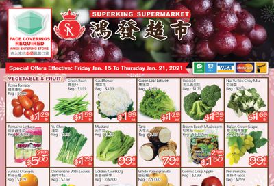 Superking Supermarket (North York) Flyer January 15 to 21