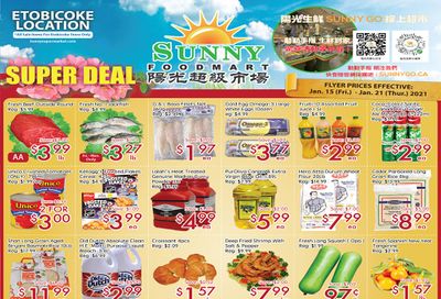 Sunny Foodmart (Etobicoke) Flyer January 15 to 21
