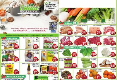 Ethnic Supermarket Flyer January 15 to 21