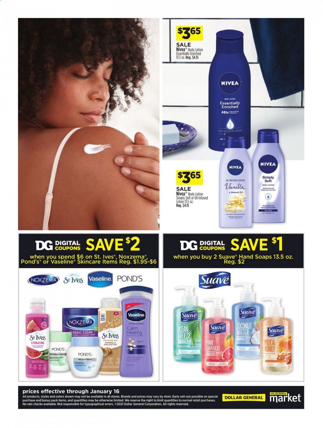 Dollar General Weekly Ad Flyer January 12 to January 16