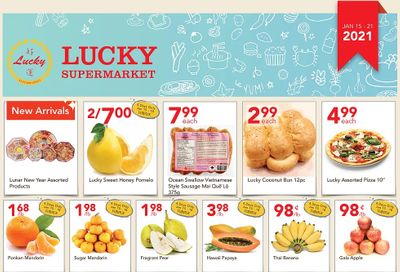 Lucky Supermarket (Surrey) Flyer January 15 to 21