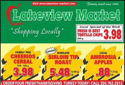 Lakeview Market Flyer September 30 to October 6
